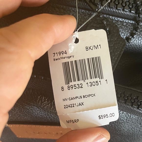 Coach Rip & Repair Campus Backpack
BLACK/MAHOGANY - Picture 6 of 7